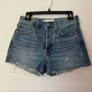 Aritzia Denim Forum Cutoff Shorts